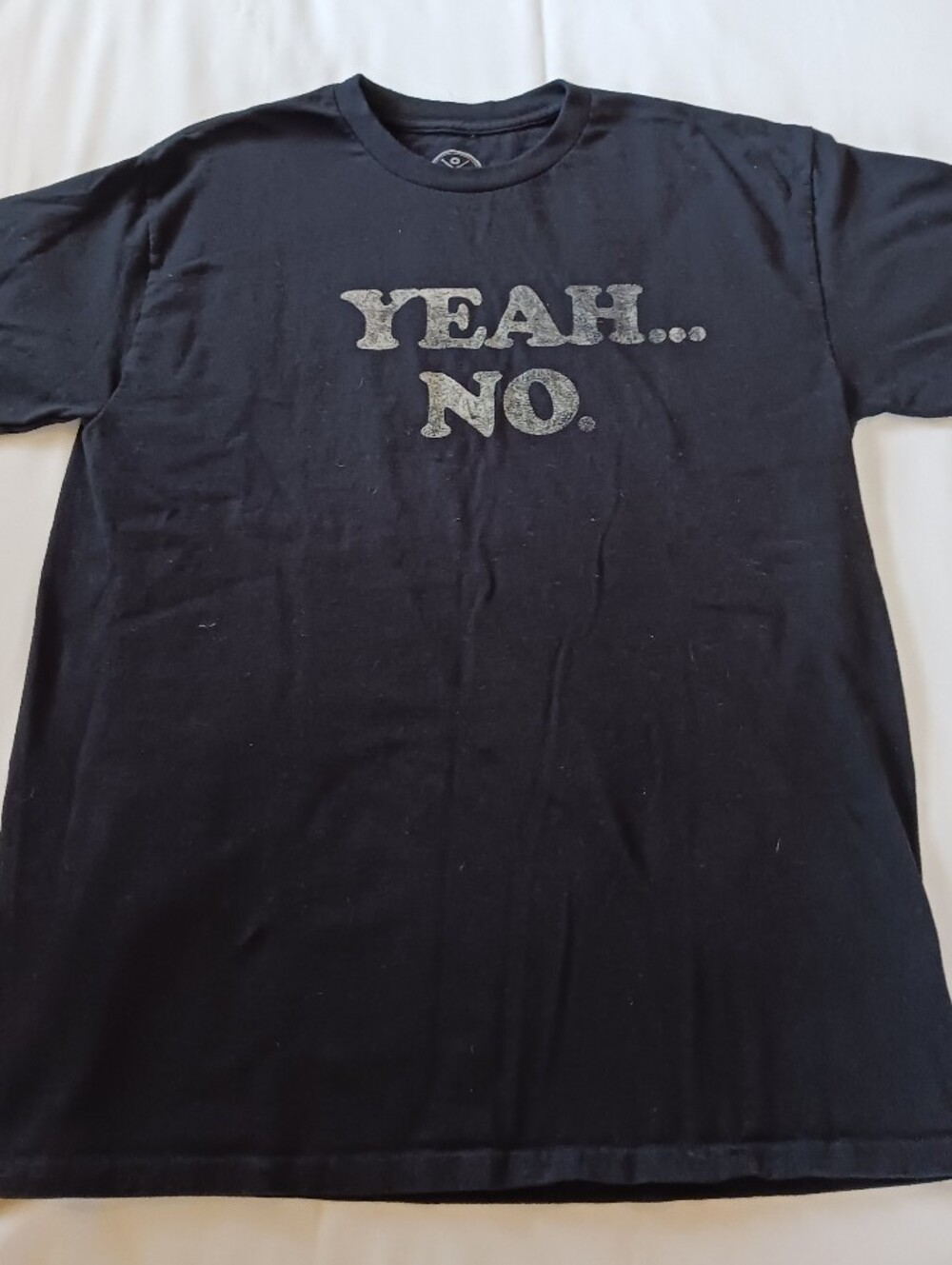 "Yeah . . . No" Black And White Funny T-shirt